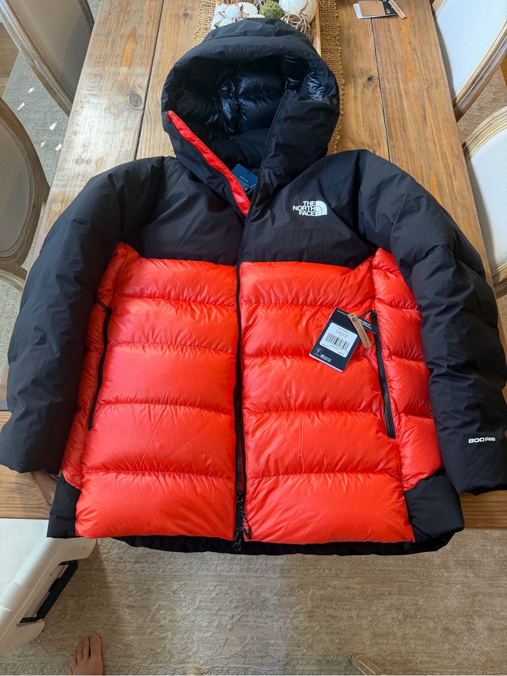 NORTH FACE SUMMIT SERIES L 6 800 PRO BELAY DOWN PARKA BEST IN CLASS HI FILL